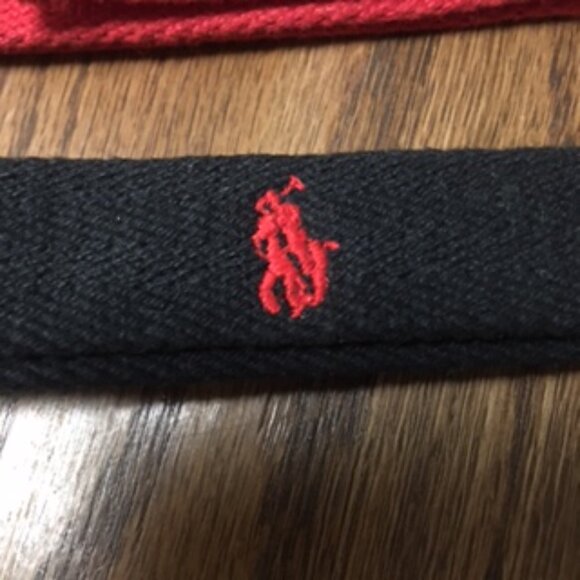 Bundle of Two Vintage Polo Cotton Webbing Belts - Picture 3 of 9